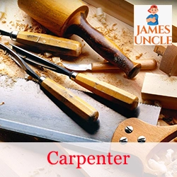 Carpenter Mr. Purna in Badu